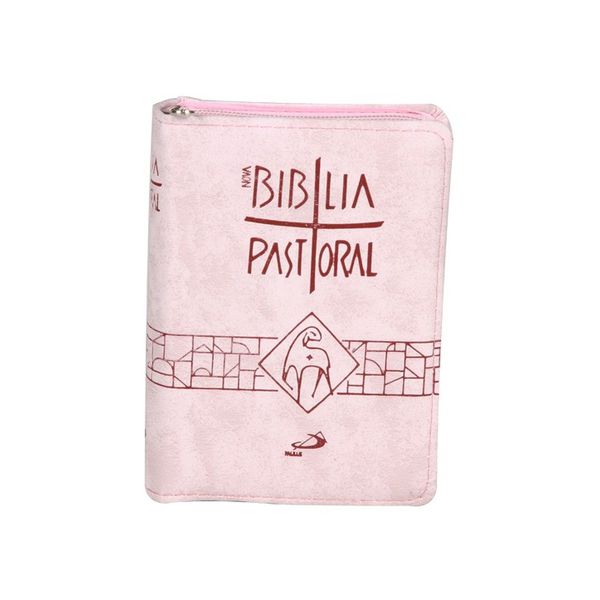 Bíblia Pastoral - Rosa de Zíper