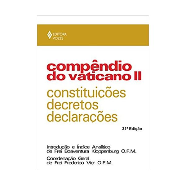 Livro : Compêndio do Vaticano II: Constituições, decretos e declarações Capa comum