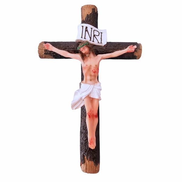 Crucifixo Resina - 20 cm