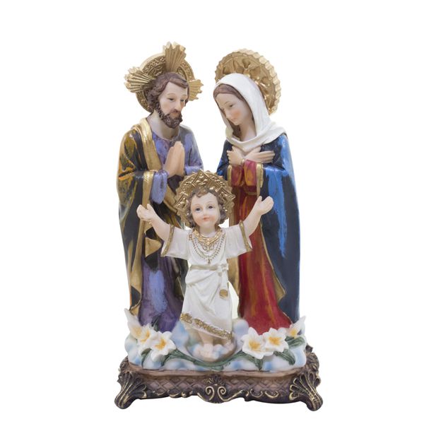 Imagem : Sagrada Família em Resina - 27 cm 