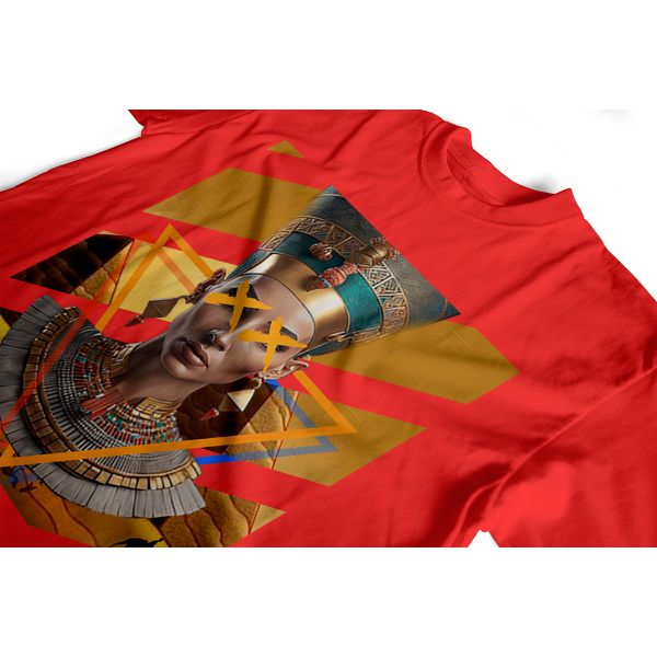 Camiseta Betta13 Cleópatra Vermelho