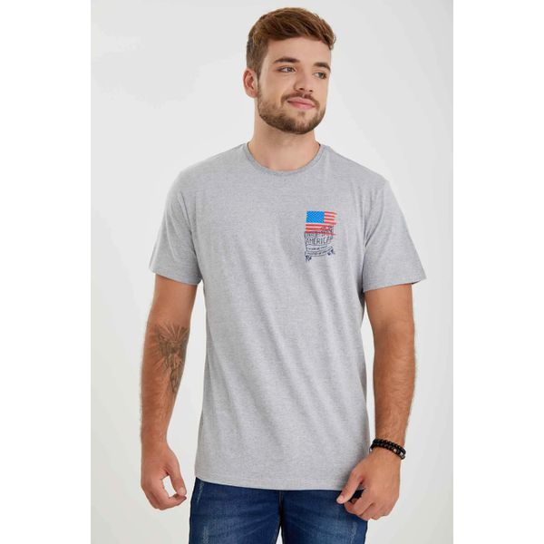 CAMISETA MASCULINA TXC CINZA