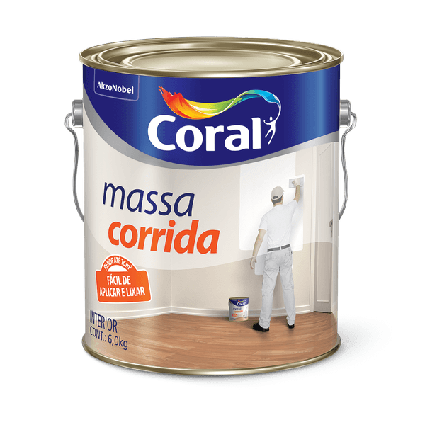 CORAL MASSA CORRIDA BRANCO 6KG