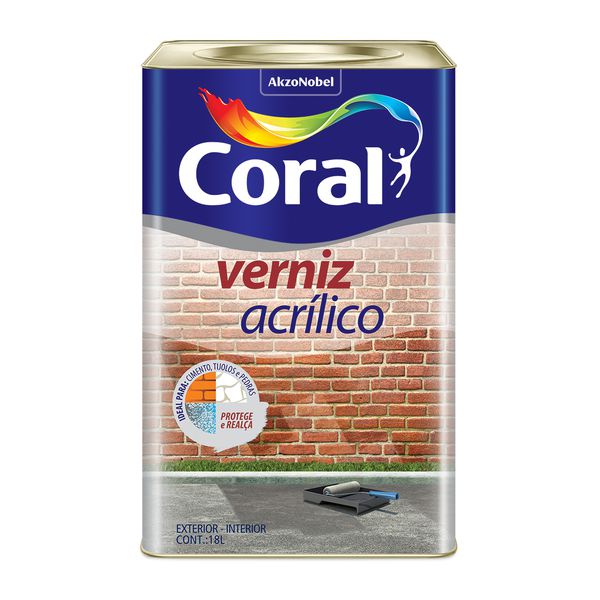 CORAL VERNIZ ACRILICO INCOLOR 18L