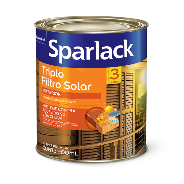 SPARLACK TRIPLO FILTRO SOLAR BRILHANTE NATURAL 900ML