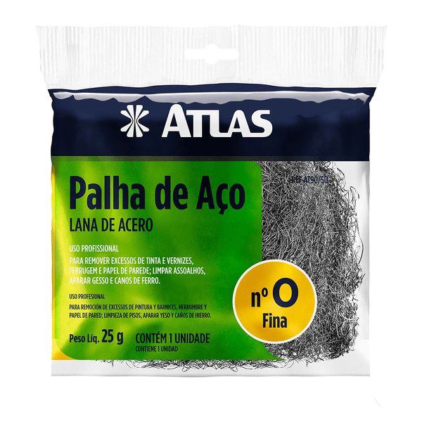ATLAS PALHA DE AÇO N0 REF. AT90/50