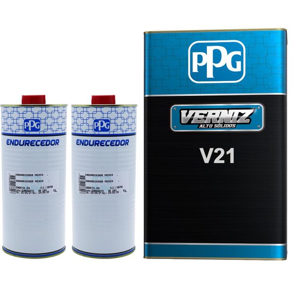 KIT PPG VERNIZ PU V21 2:1 HS C/ CAT 6L