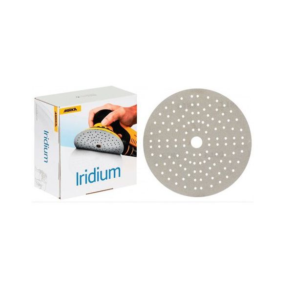 MIRKA DISCO IRIDIUM 6" 150MM 121 FUROS P320