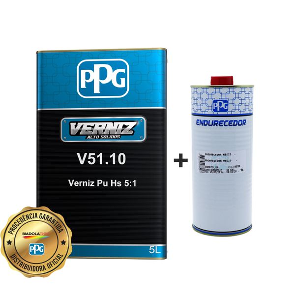 KIT ACS V51 VERNIZ PU 5:1 C/ CAT 6L