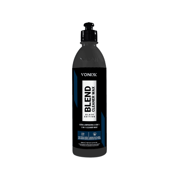 VONIXX BLEND CLEANER BLACK WAX 500ML - CERA LIMPADORA 3 EM 1