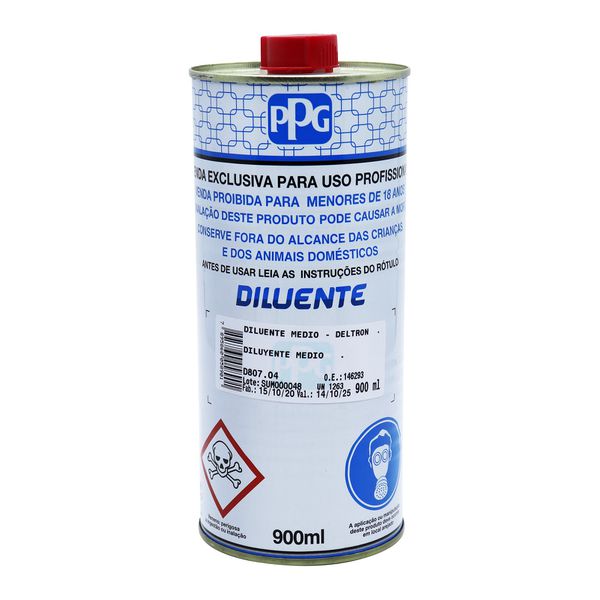 PPG D807 THINNER MEDIO 900ML