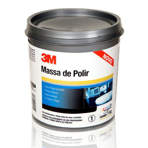 3M MASSA DE POLIR BASE DE AGUA 1KG