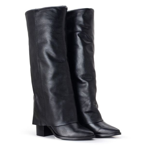 BOTA COURO ROMANA