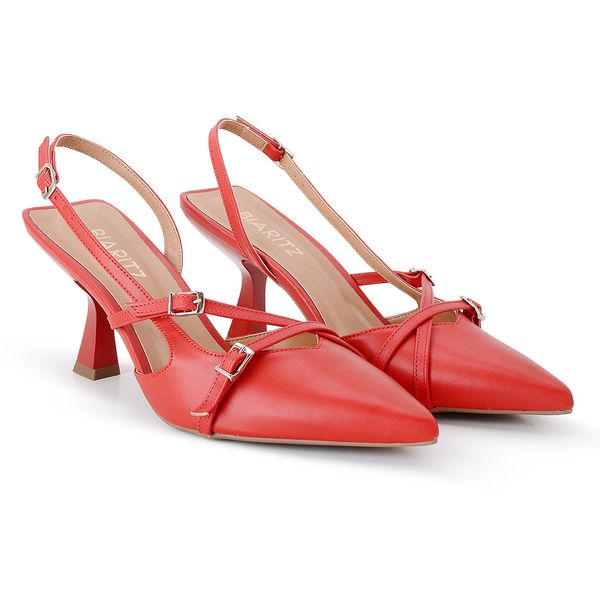 SCARPIN SILVIA VERMELHO