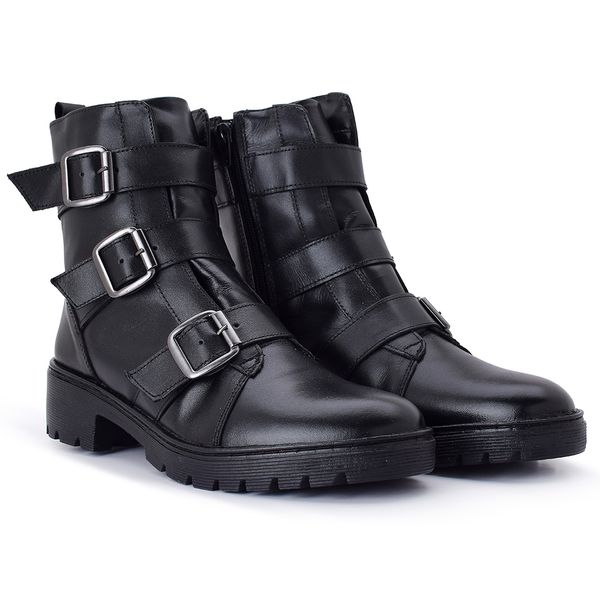BOTA COURO BELLA PRETO