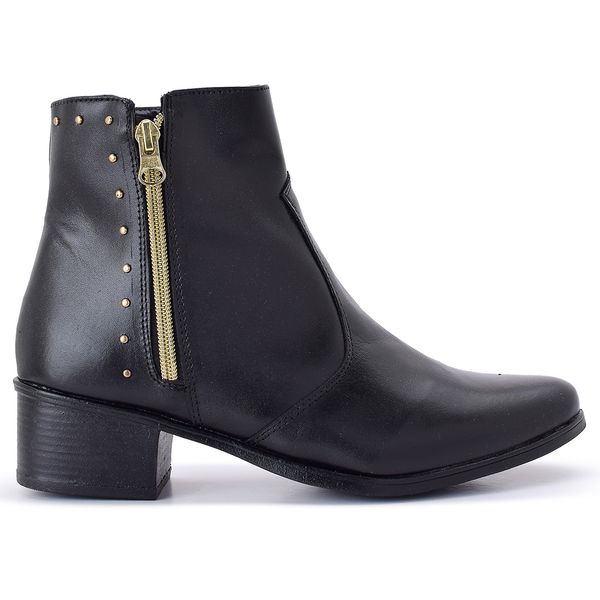 BOTA COURO KARINA PRETO