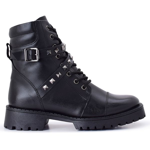 BOTA COURO NATY PRETO