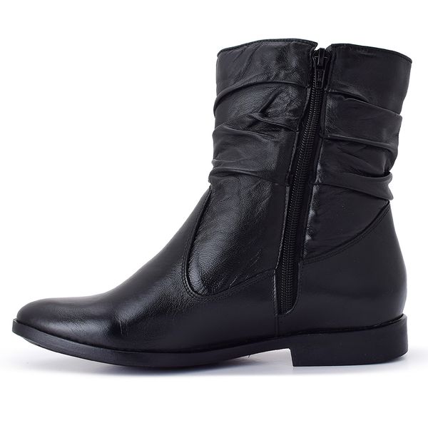 BOTA COURO AGATHA PRETO