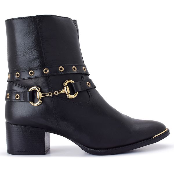 BOTA COURO AURORA PRETO