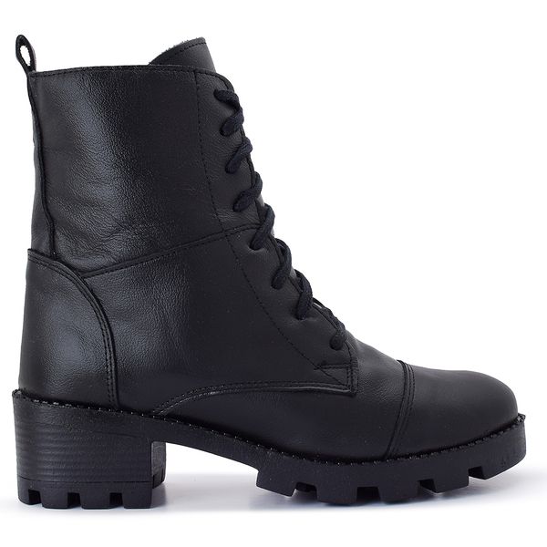 BOTA COURO CRIS PRETO