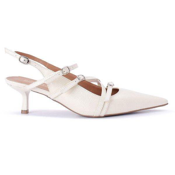 SCARPIN HELENA OFF WHITE