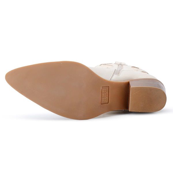 BOTA COURO BIA CANO CURTO