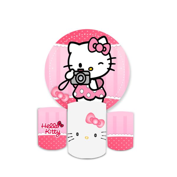 Kit Capa Painel + Trio Hello Kitty 03