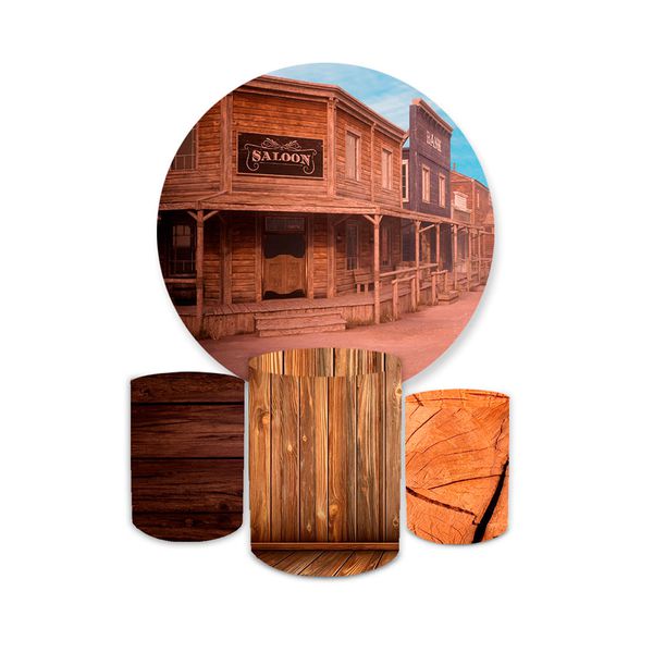 Kit Capa Painel + Trio Cilindros Velho Oeste