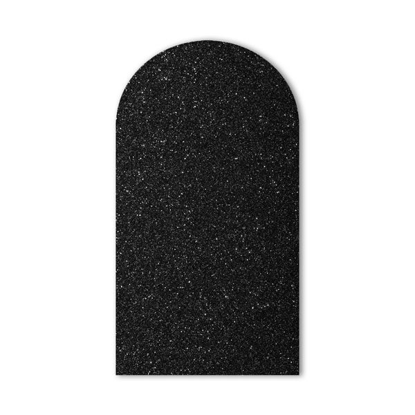 Painel Romano Glitter Preto