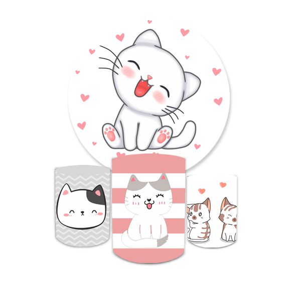 Kit Capa Painel + Trio Cilindros Gatinha