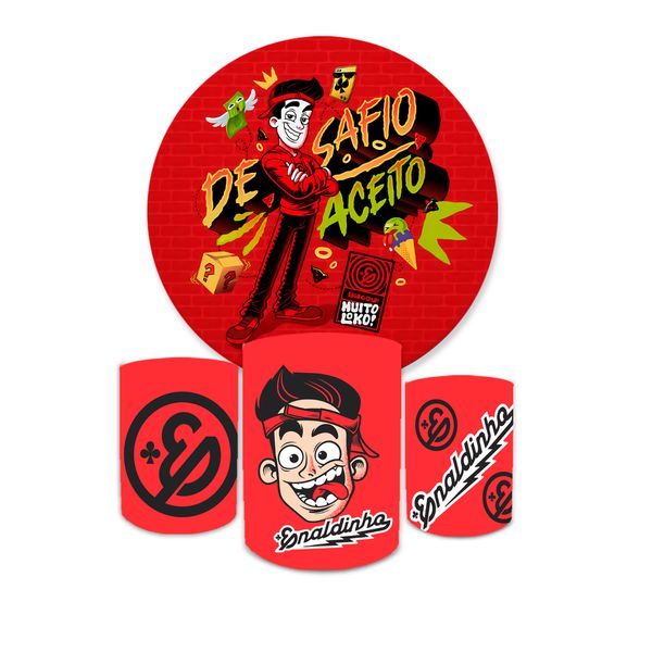 Kit Capa Painel + Trio Cilindros Enaldinho