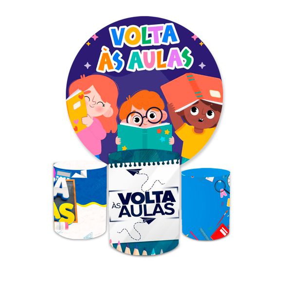 Kit Capa Painel + Trio Cilindros Volta As Aulas 01