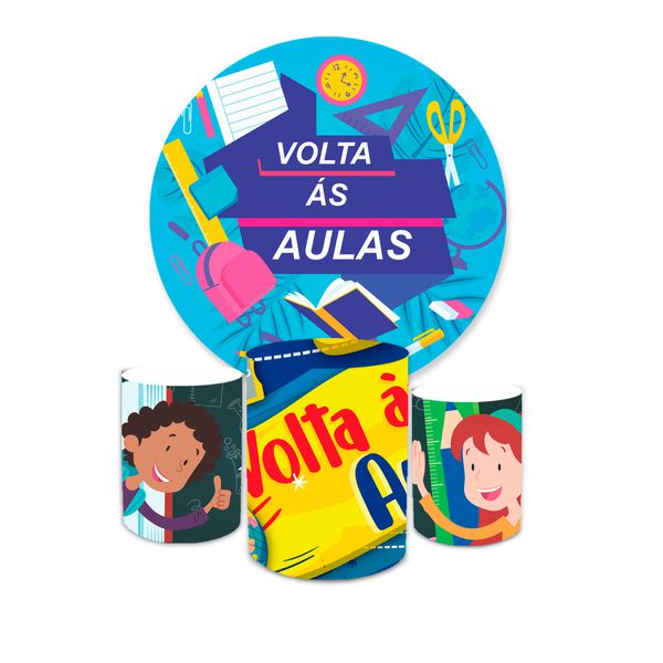 Kit Capa Painel + Trio Cilindros Voltas As Aulas 02