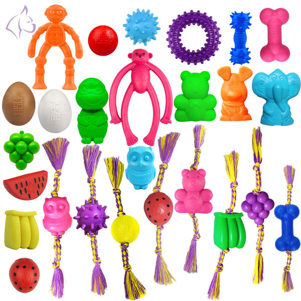 Kit 06 Brinquedos Premium Aleatórios - Big Bull Pet
