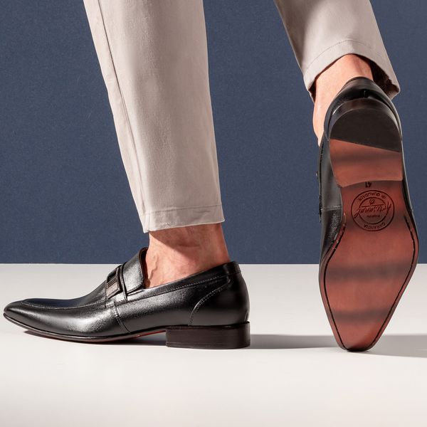 Loafer Sapato Sergios Sapato Social Loafer Cafe Sergio
