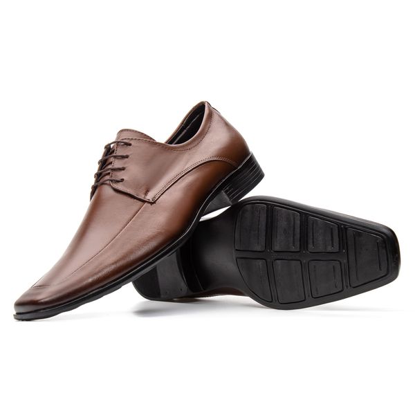 Sapato Louis Vuitton Original Derby Haussmann Café Masculino