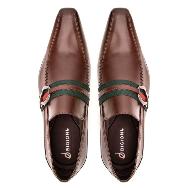 Sapato Masculino Loafer Premium Solado em Couro BIGIONI