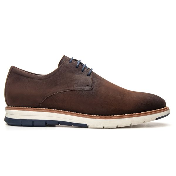 Sapato Casual Derby Premium Masculino Linha Porto Castor