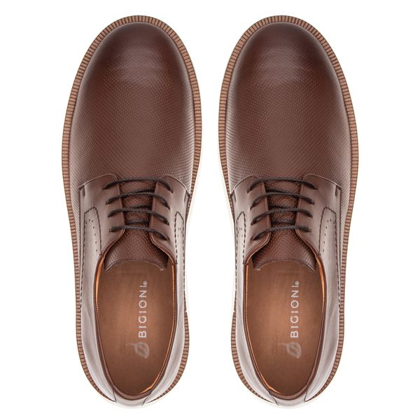 Sneaker Masculino com Cadarço Naturali Microfuros Titanium Whisky