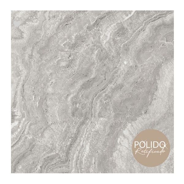 PISO RETIFICADO MARAMEL GRIS RT POLIDO 66 X 66