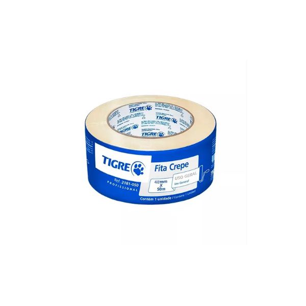 FITA CREPE 48MM X 50M TIGRE