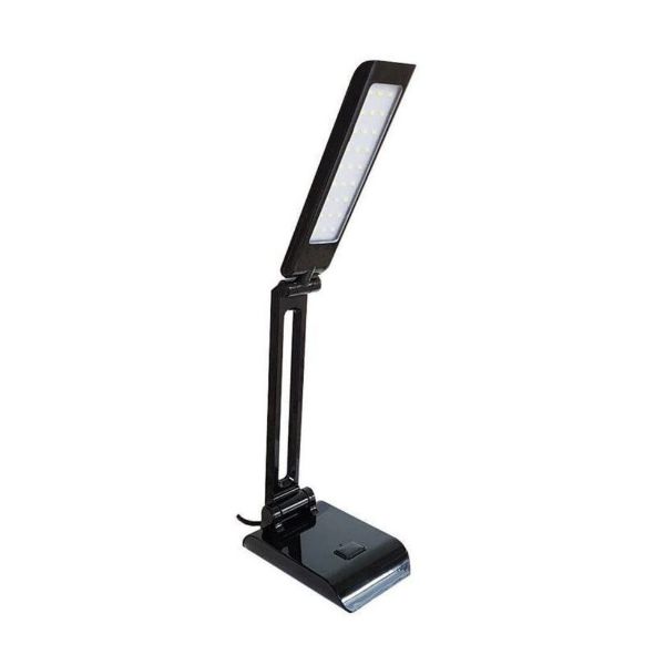 LUMINARIA DE DE MESA PELICANO LED PRETO BIVOLT 4W