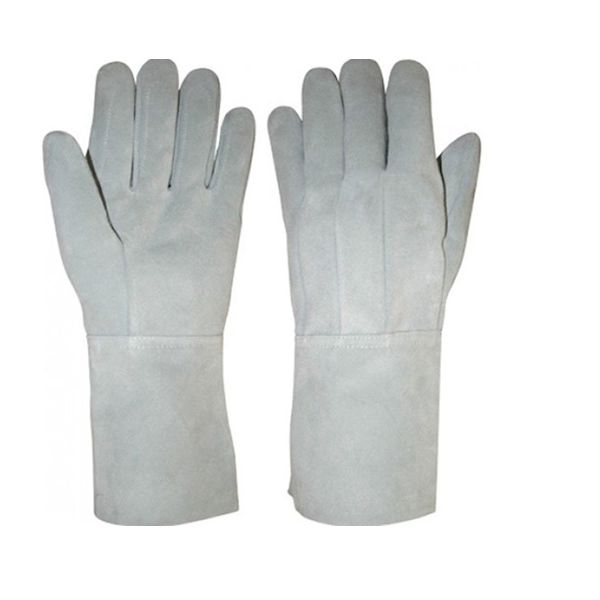 LUVA DE RASPA COM REFORCO INTERNO PUNHO 15CM