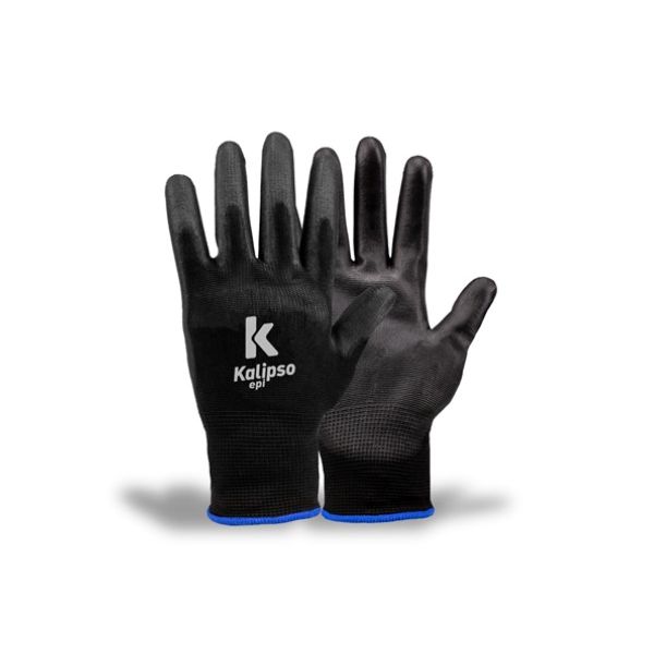 LUVA DE PROTECAO PU PRETA 9/G CA 15.272