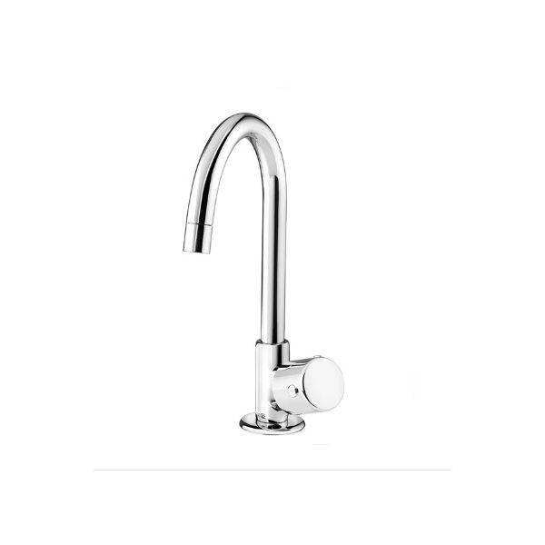 TORNEIRA LAVATORIO BANCA TUBO FIXO ASCOT CR DN15 (1192-AS-CR)