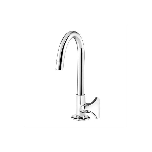 TORNEIRA LAVATORIO BANCA ALTA TUBO FIXO AQUARIUS (1192-A-CR)