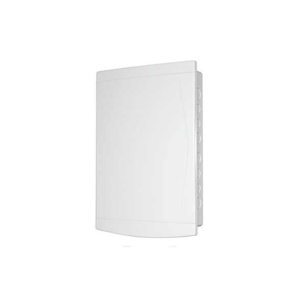 QUADRO DISJUNTOR EMBUTIR BRANCO COM BARRAMENTO