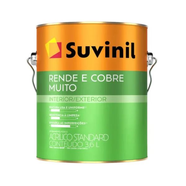 TINTA ACRILICA RENDE E COBRE MUITO BRANCO NEVE 3.6LT 