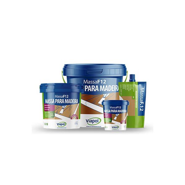 VIAPOL MASSA P/ MADEIRA MOGNO 400 GR MF-12 V0210691