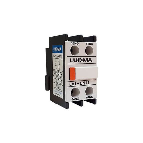 Bloco De Contato Auxiliar F4-11 Dn11 1NA + 1NF Lukma